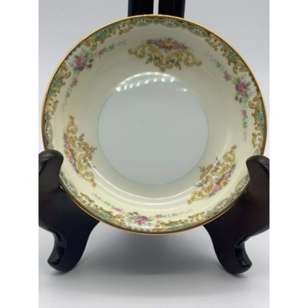 Vintage Noritake Original "Gloria" Pattern From 1940s Set of 8 Fruit Bowls 5-1/4